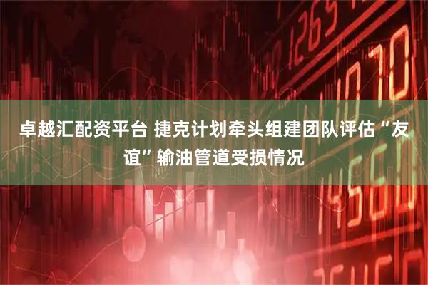 卓越汇配资平台 捷克计划牵头组建团队评估“友谊”输油管道受损情况
