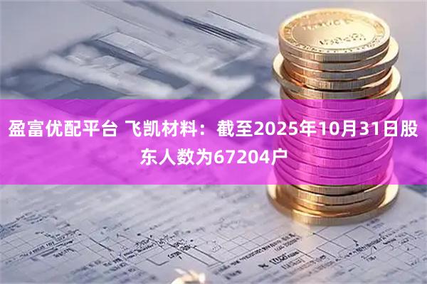 盈富优配平台 飞凯材料：截至2025年10月31日股东人数为67204户